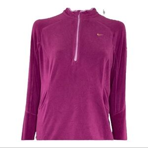 Nike Fleece 1/4 Zip Jacket Sz XL(16-18)